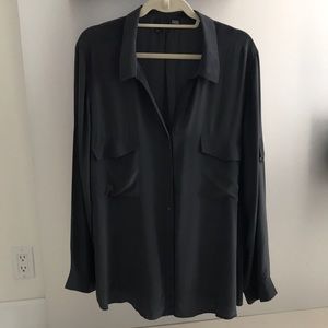 100% silk shirt by Eileen Fisher